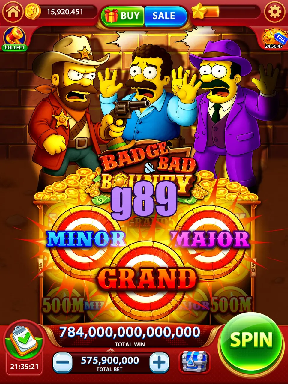 g89 Capturas de tela Oficial APK